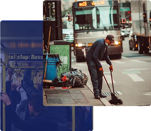 Bus Shelter Cleaning